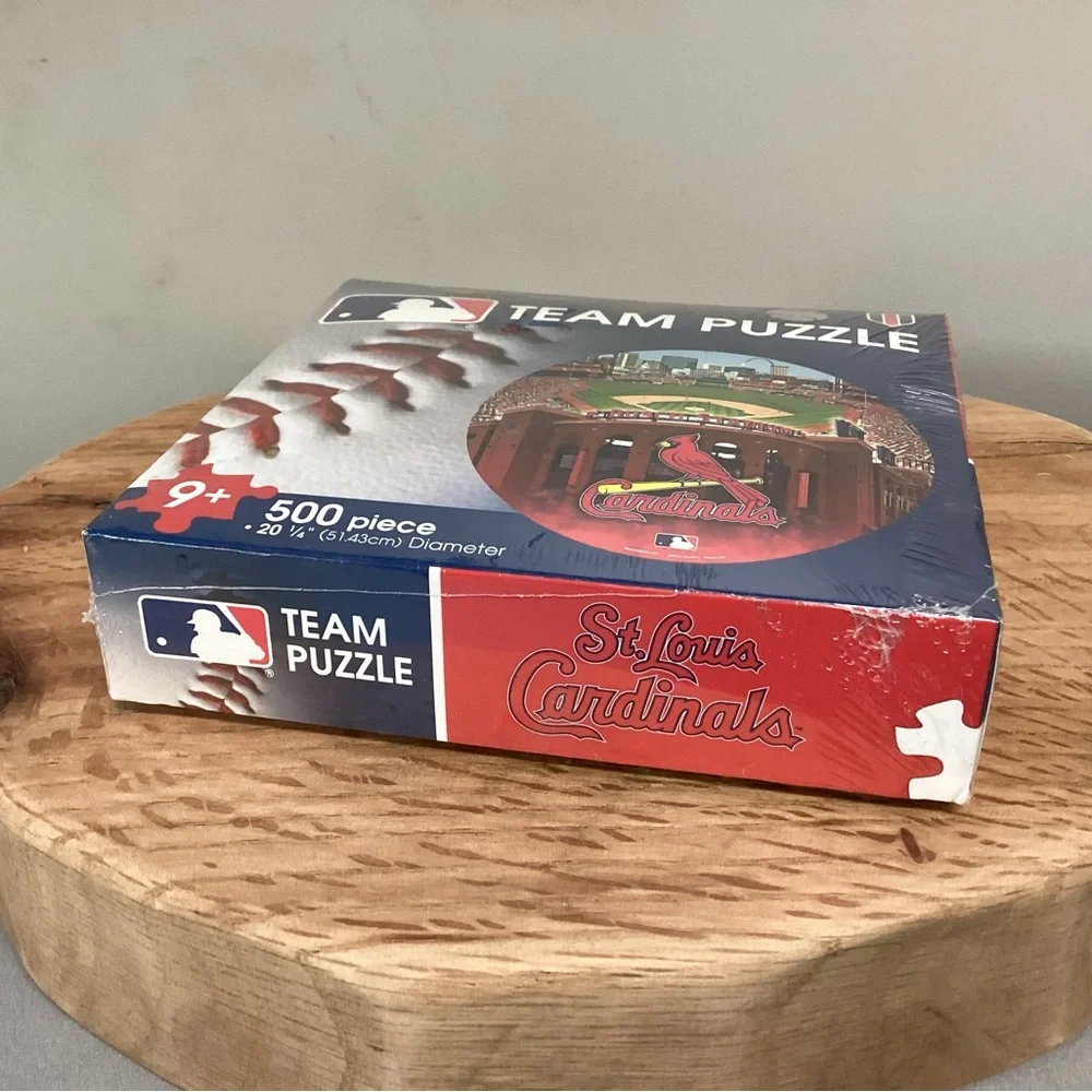 New - Unopened - St Louis Cardinals - 500 Piece Puzzle - Team Puzzle - Sealed - Picture 3 of 7